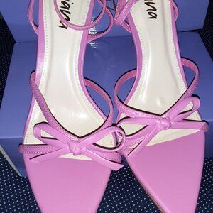 Brand New w/ Box-Liliana Pink Heels SZ 10
